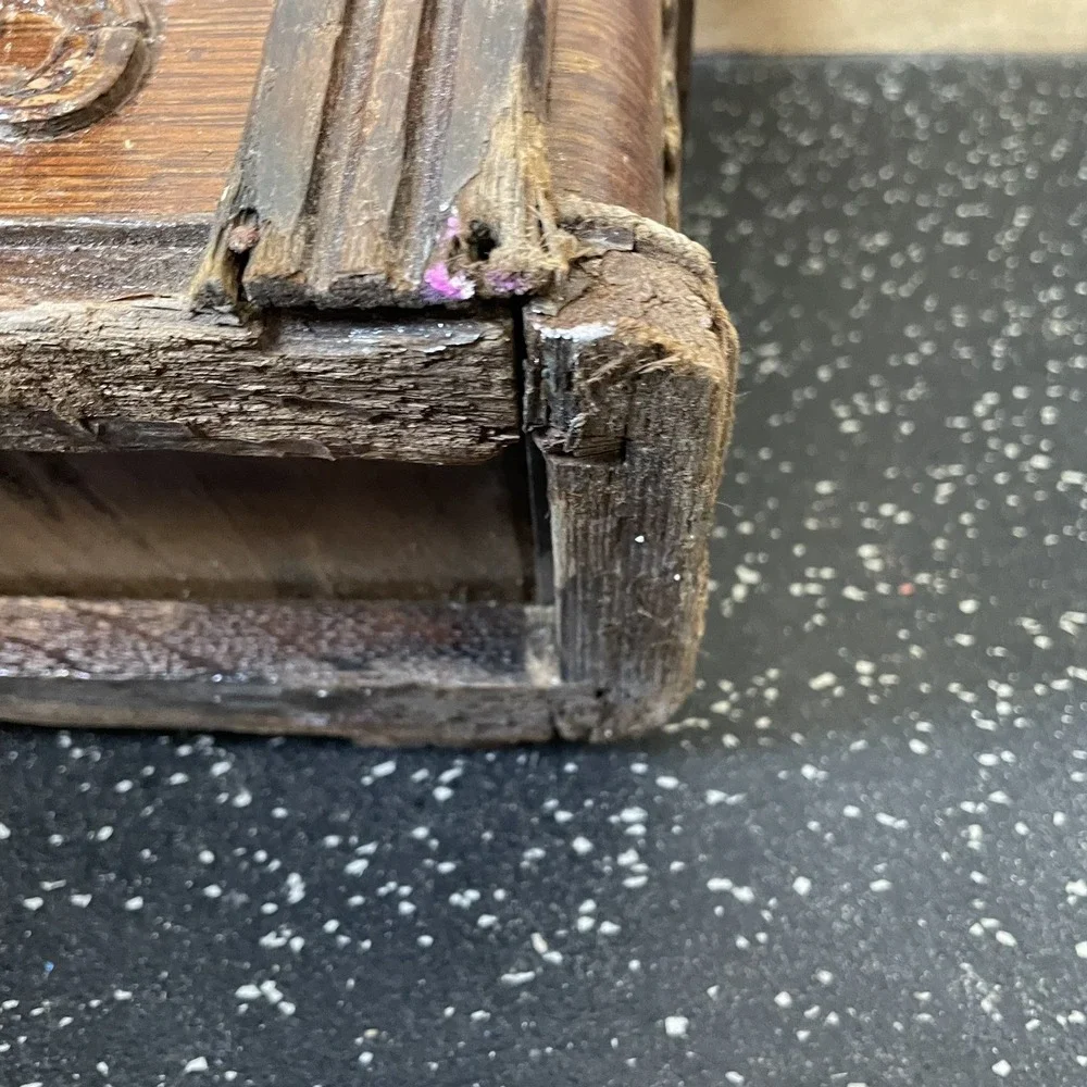 Ornate Handles Oak 2 DRAWERS With FRAMES SINGER TREADLE Sewing Machine Crafter